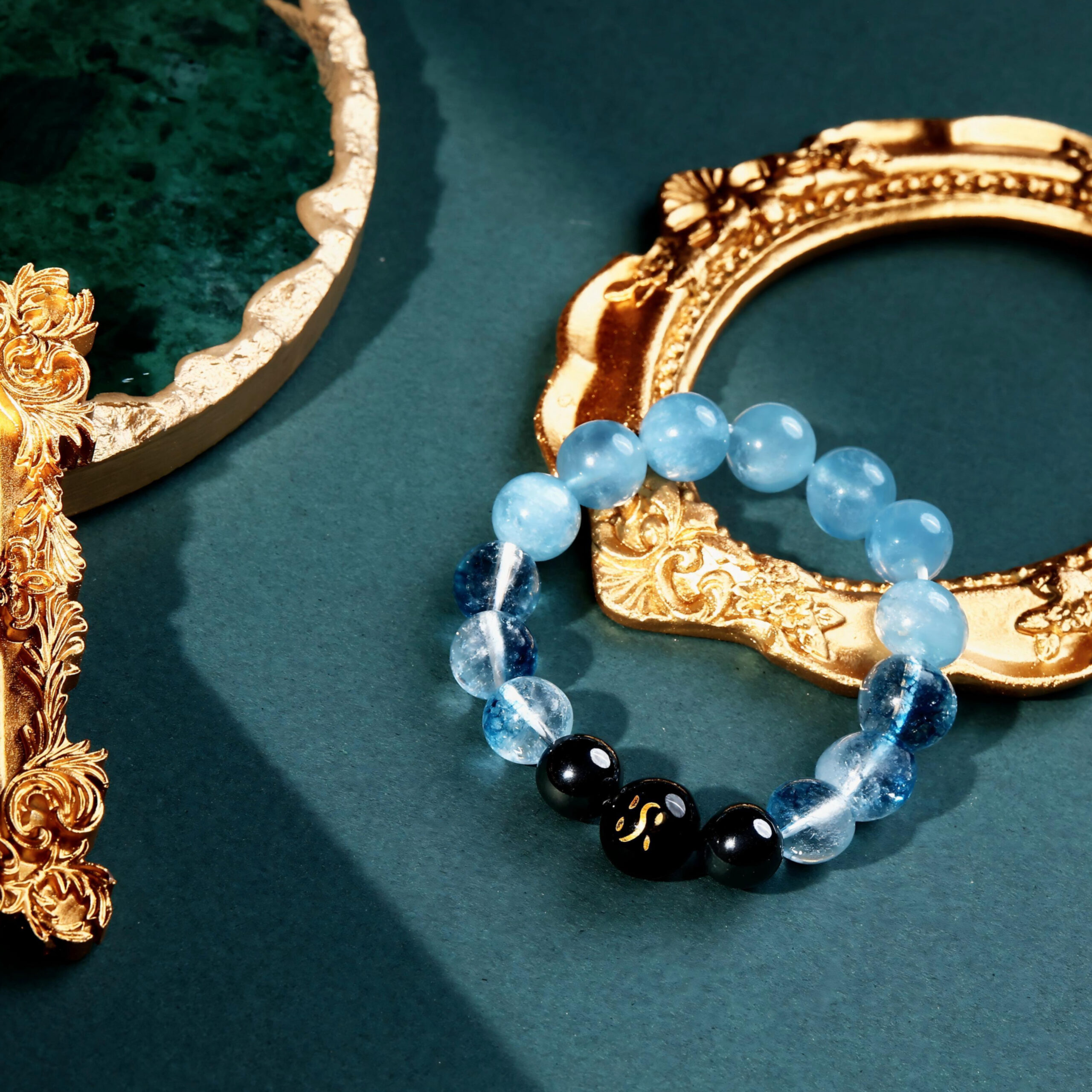 FengShui & Luck Five Elements Water Gradient Bracelet 5 FengShui & Luck Five Elements Water Gradient Bracelet - Image 5