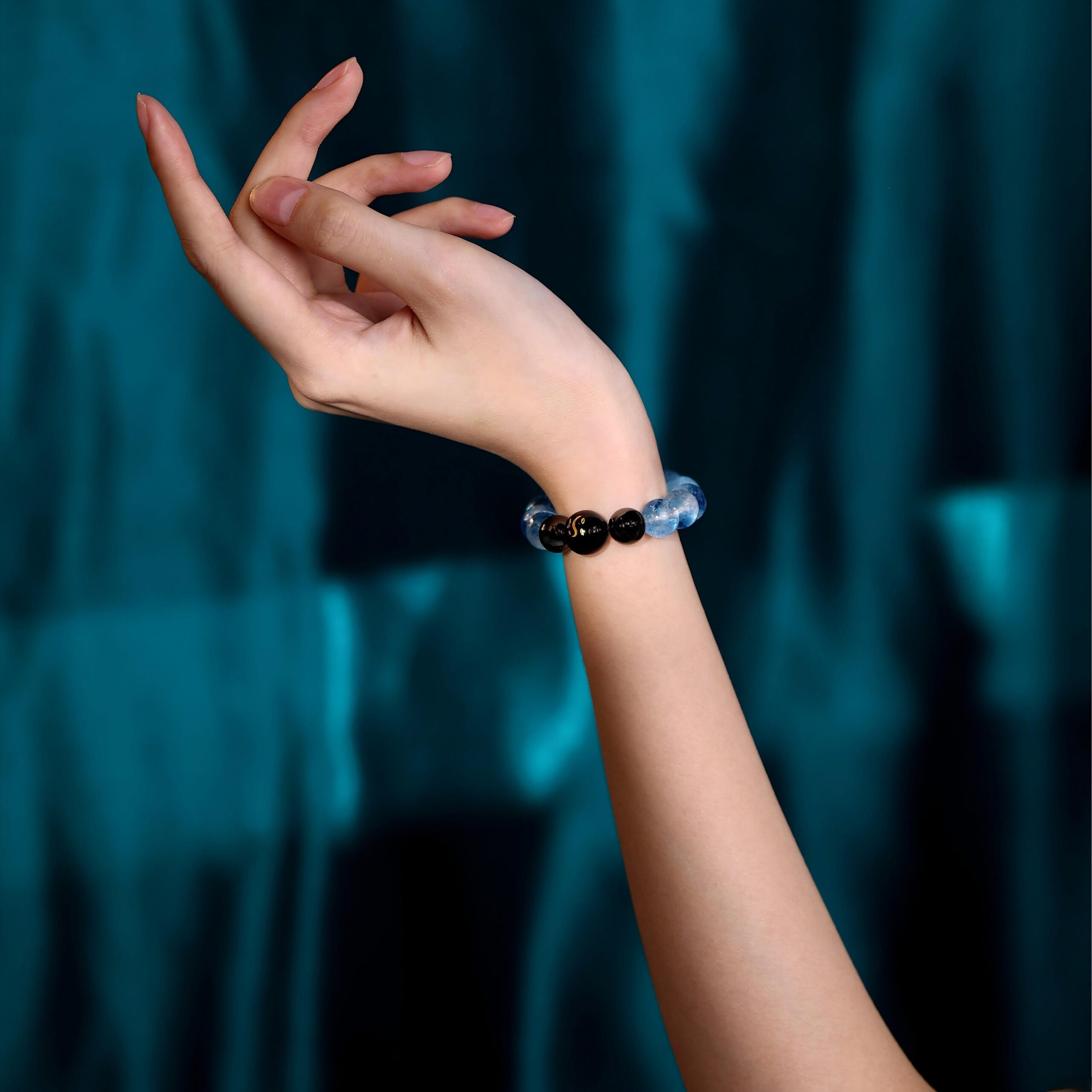 FengShui & Luck Five Elements Water Gradient Bracelet 2 FengShui & Luck Five Elements Water Gradient Bracelet - Image 2